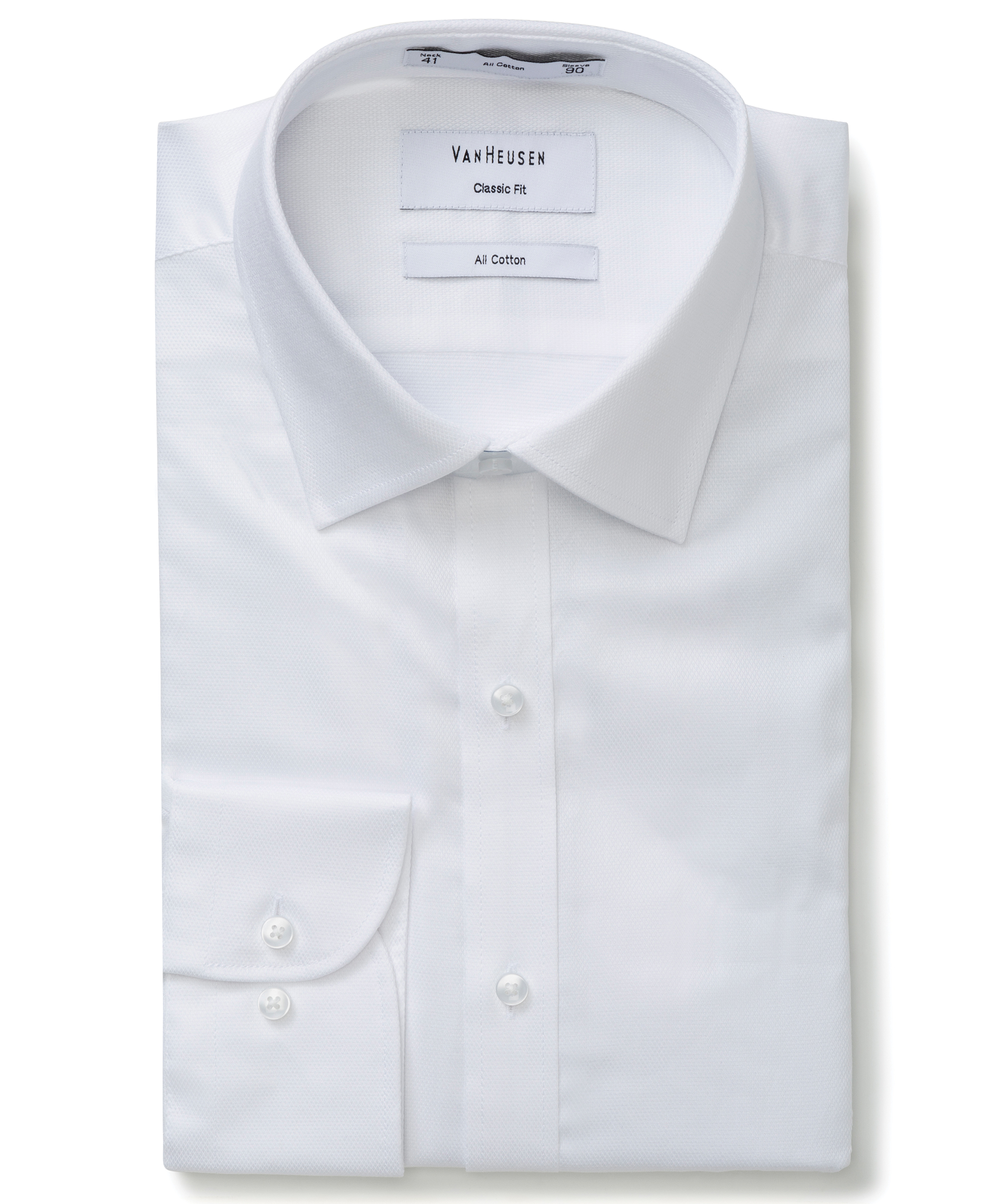 Classic Relaxed Fit Shirt White 100 