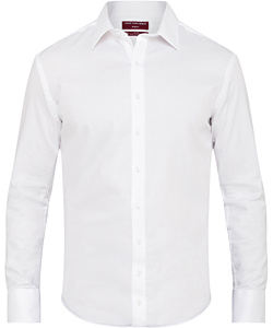 Men's Slim Fit Shirt 100% Cotton Dobby 