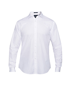 Men's European Tailored Fit Shirt 100% Premium Cotton Check