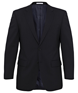 Stretch Wool Blend Plain Weave Suit Separate Jacket