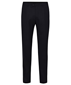 High Twist Wool Blend Suit Trouser