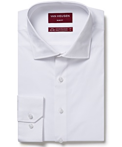 Men's Slim Fit Shirt Solid Colour