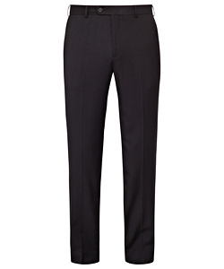 Poly Blend Flat Front Slim Fit Trouser 