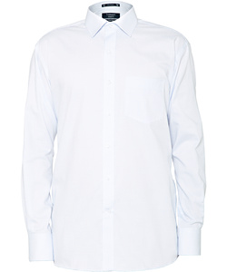 Men's European Tailored Fit Shirt Cotton Polyester Yarn Dyed Check Easy Care 