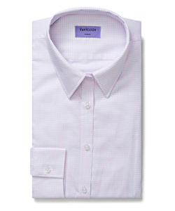 Women's Classic Fit Shirt Cotton Polyester Yarn Dyed Check Easy Care