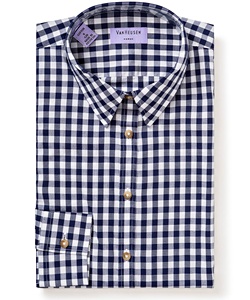 Women�s Classic Fit Shirt 100% Premium Cotton Check