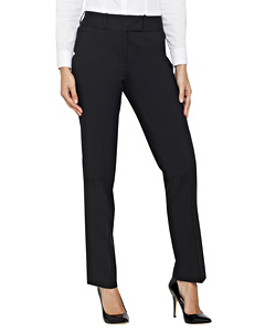 Stretch Wool Blend Plain Weave Suit Separate Trouser