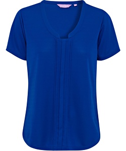 REPLACEMENT STYLE CODE VHKS386: Women's Relaxed Fit Jersey Top Polyester V Neck Easy Care 