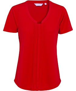 Women's Easy Care Van Heusen V Neck Jersey Top
