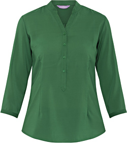 REPLACEMENT STYLE CODE VHKS401: Women's Relaxed Fit Jersey Top Polyester Elastane Three Quarter Sleeve 