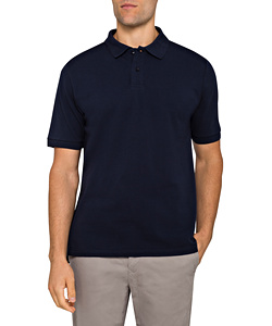 Men's Standard Fit Sport Polo Cotton Rich 