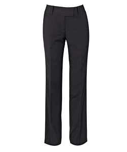 Stretch Wool Blend Plain Weave Suit Separate Trouser - Size 20-24