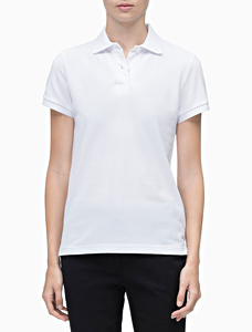 Women's Standard Fit Sport Polo Cotton Rich 