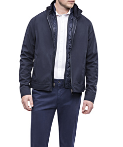 UNISEX SIZING: 3 in 1 Water Resistant Jacket with Removable Puffer Vest