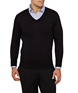 Men's Standard Fit Pullover 100% Cotton Knit