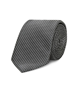 Van Heusen Polyester Geo Print Tie 6.5CM Classic Style