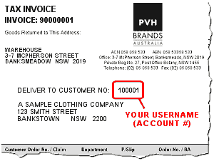 Sample of PVHBA Invoice